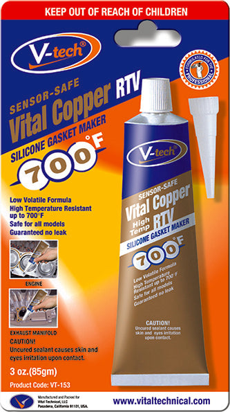 Vital Copper RTV Gasket Maker-85g