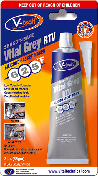 Vital Grey RTV Gasket Maker -85g