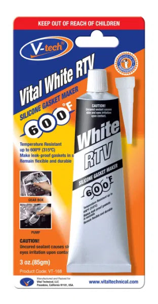 Vital White RTV Silicone Gasket Maker 85g