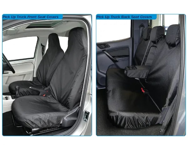 Waterproof Pick-Up Truck Seat Protector Set