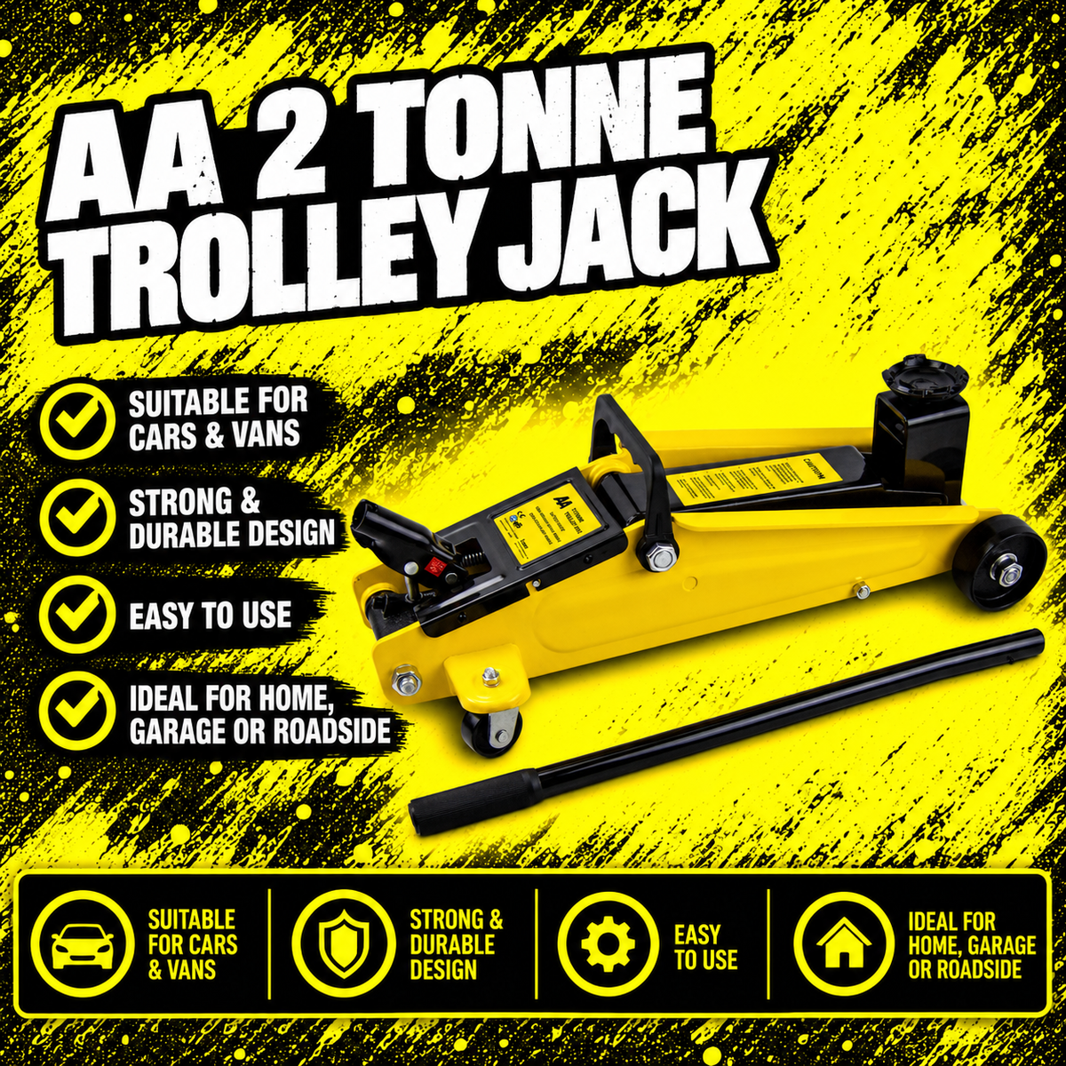 AA 3 Tonne Trolley Jack