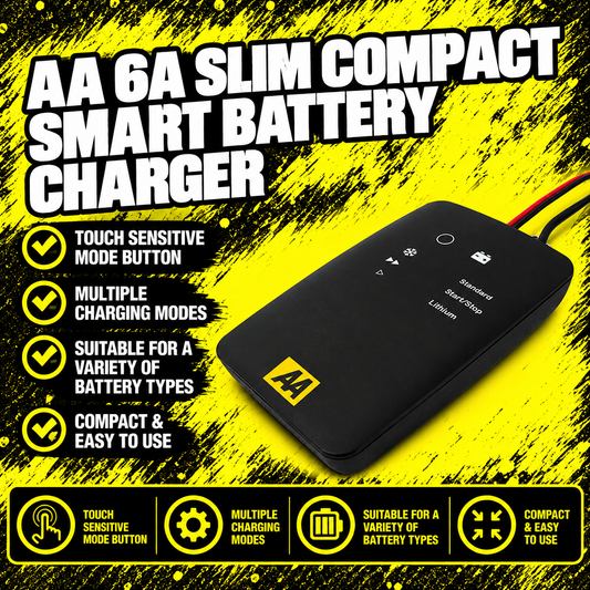 AA 6A Slim Compact Smart Battery Charger