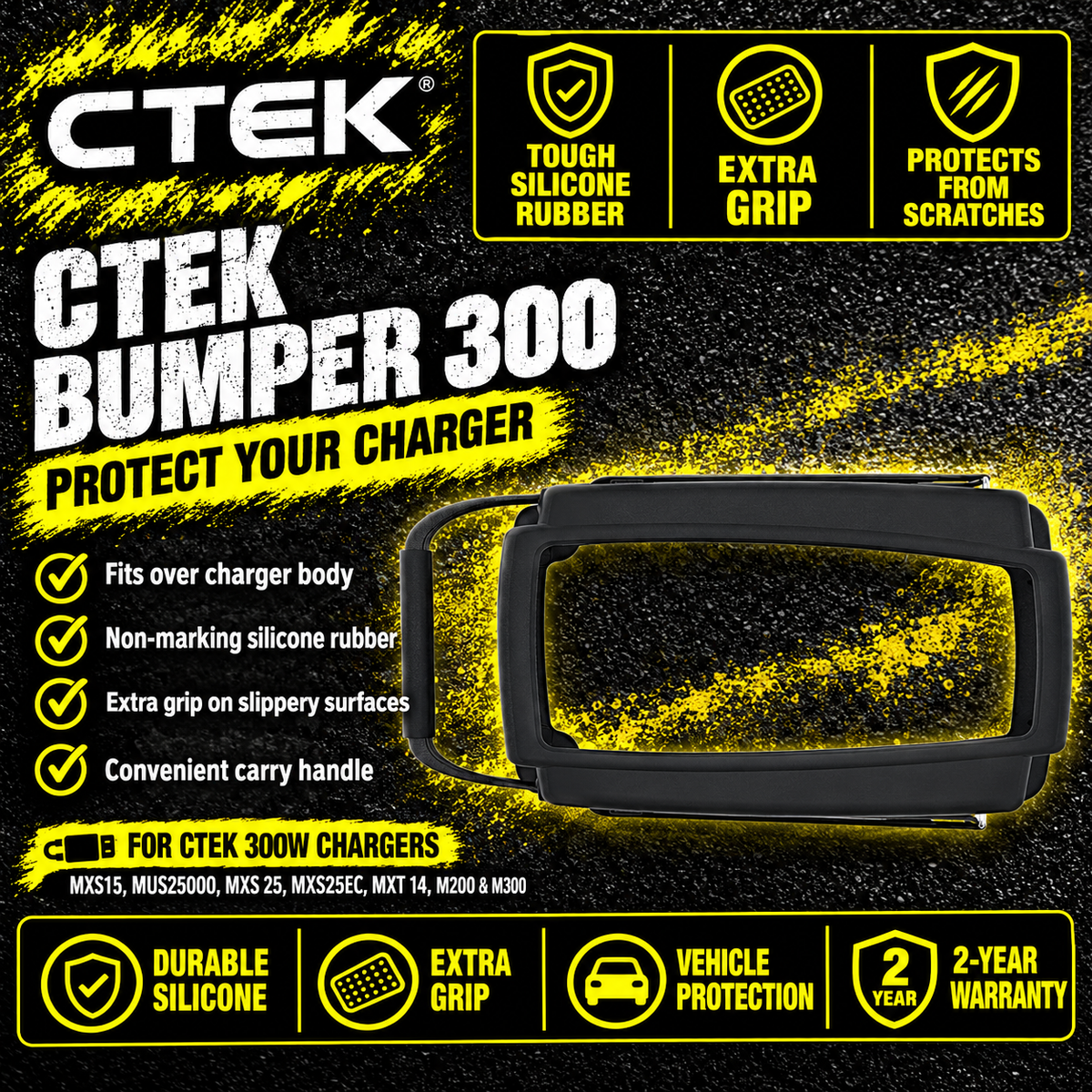 CTEK Bumper 300 protective cover for battery charger
