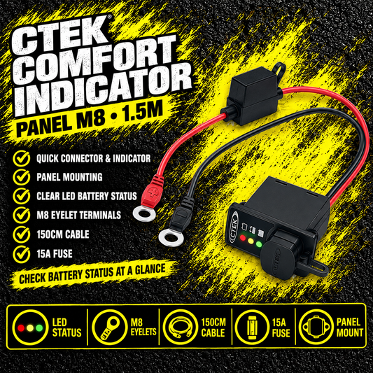 CTEK Comfort Indicator Panel M8 1.5m