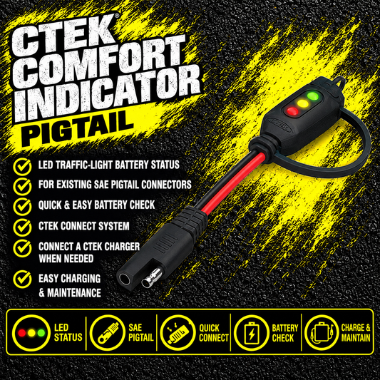 CTEK Comfort Indicator Pigtail battery charge indicator