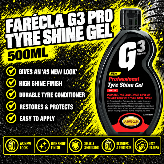 Farécla G3 Pro Tyre Shine Gel 500ml