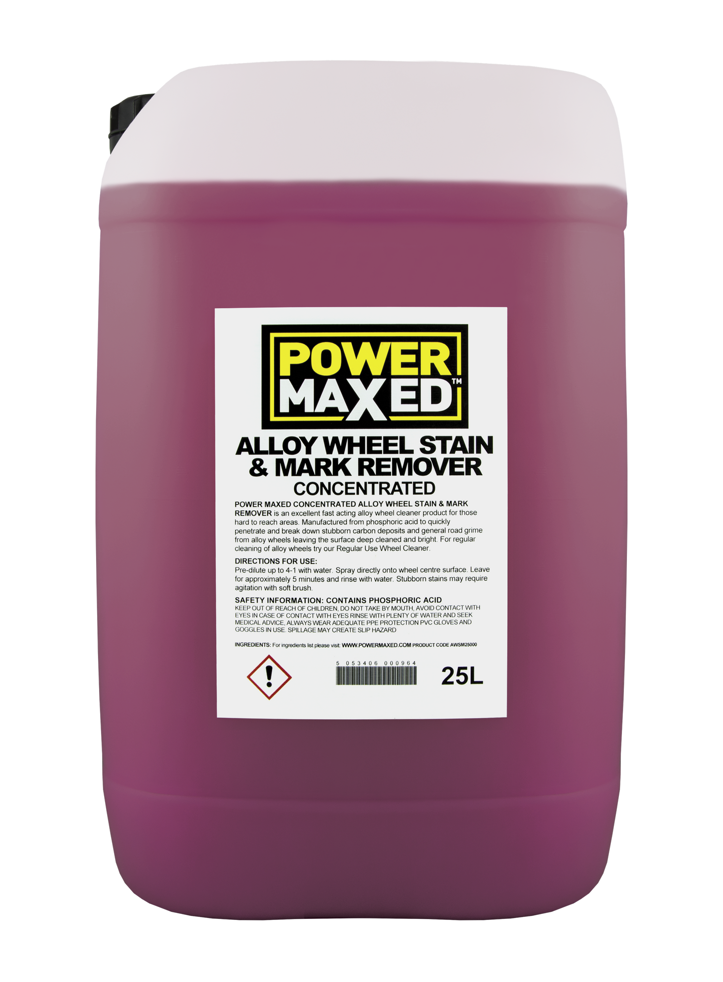Power Maxed Alloy Wheel Stain & Mark Remover