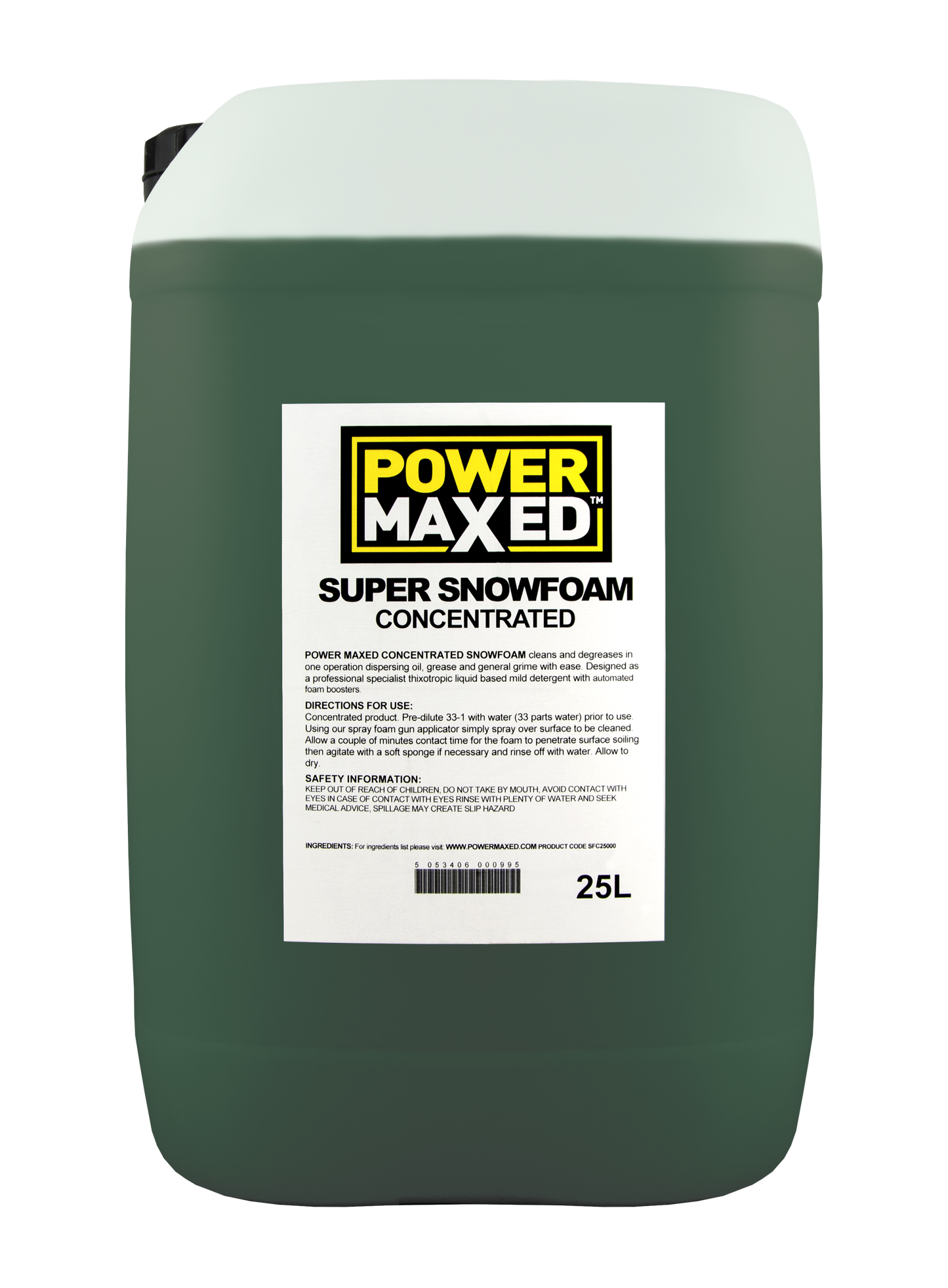 Power Maxed Blizzard Snow Foam