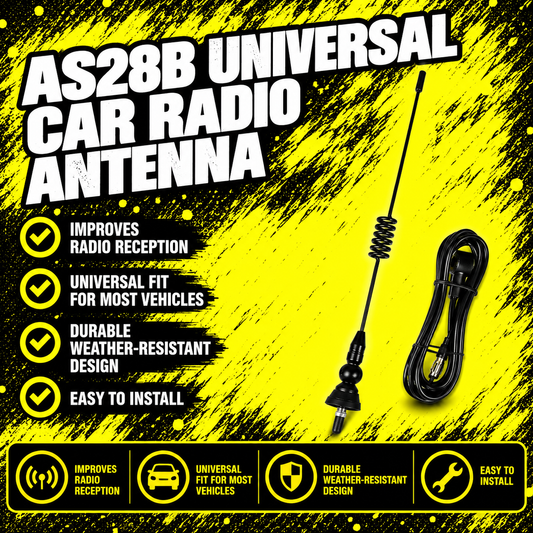Sub-Zero Ice Spring Wire Aerial Kit Black